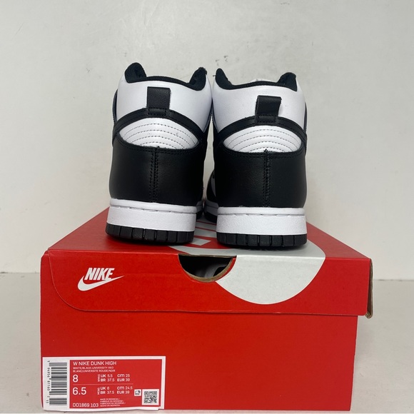 Nike Dunk High WMNS “Panda/Black White” 2022 - Picture 4 of 4